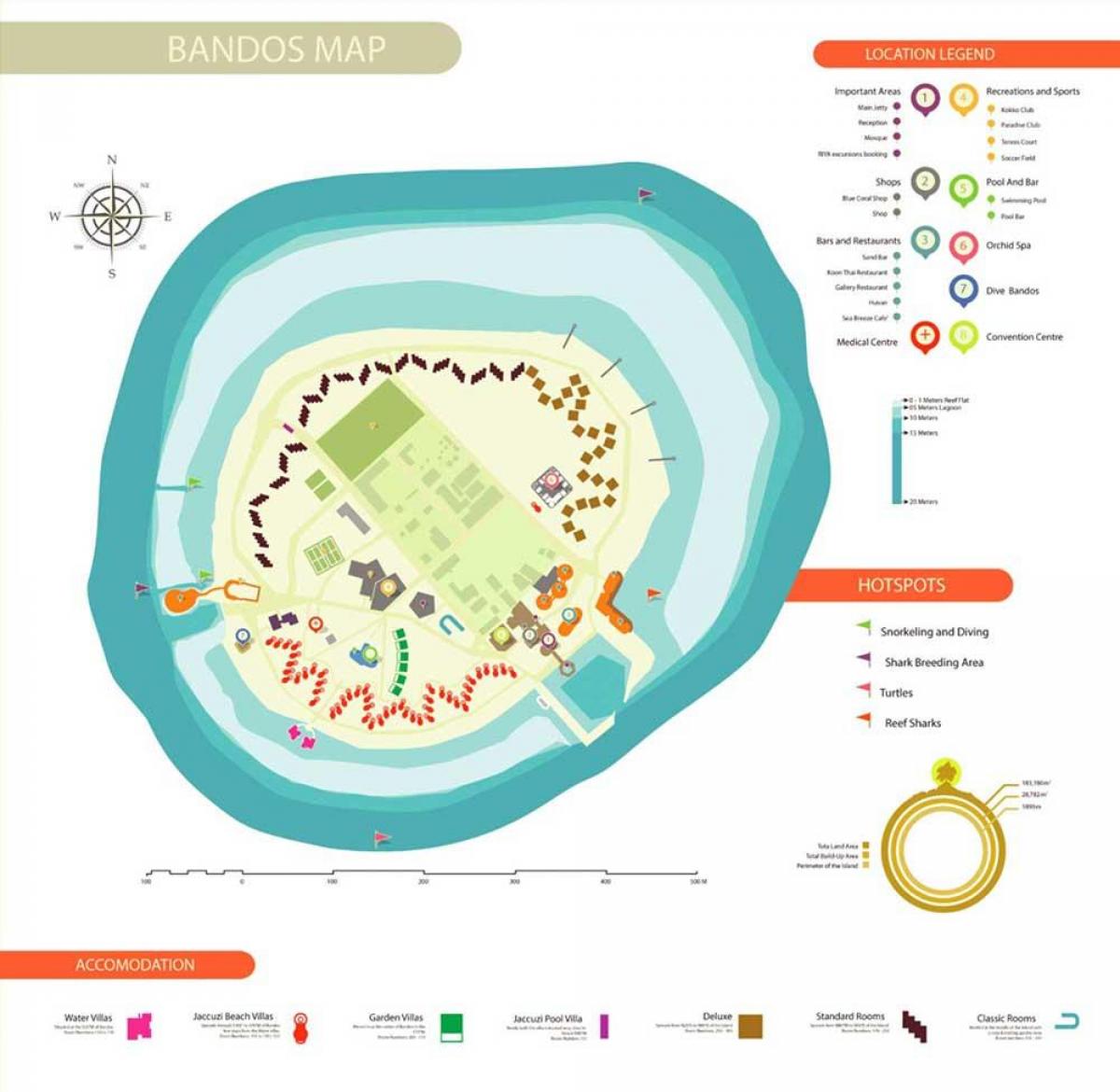 harta e bandos maldivet