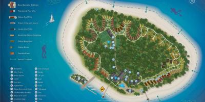 Kurumba maldivet turistik hartën