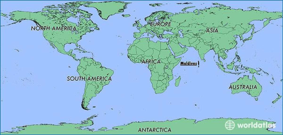 harta maldivet vendet fqinje