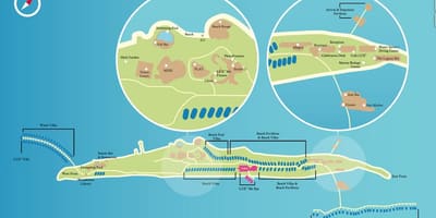 Lux maldivet turistik hartën